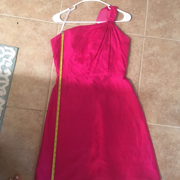 Pink Watters and Watters one shoulder dress - Picture 13 of 16